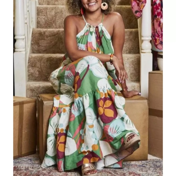 Ted Baker London Dulina Printed Maxi Dress - Picture 5 of 6